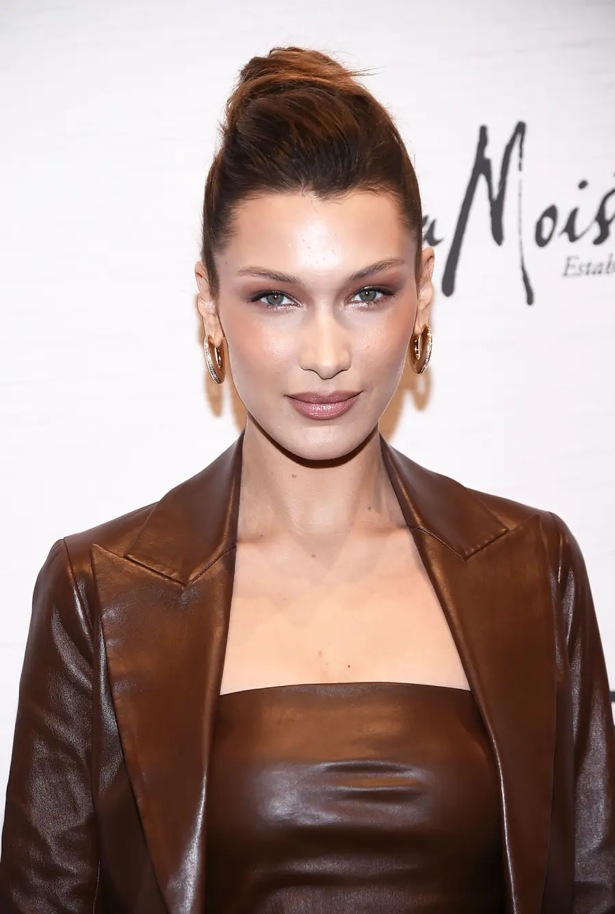 Bella Hadid’s Undone Ballerina Bun