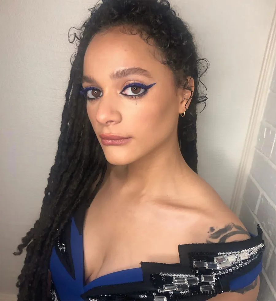 Sasha Lane’s Midnight Blue Wing