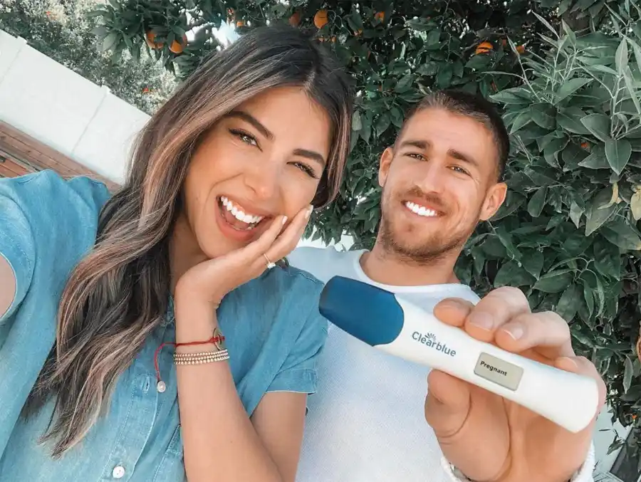 Daniella Monet and Andrew Gafton