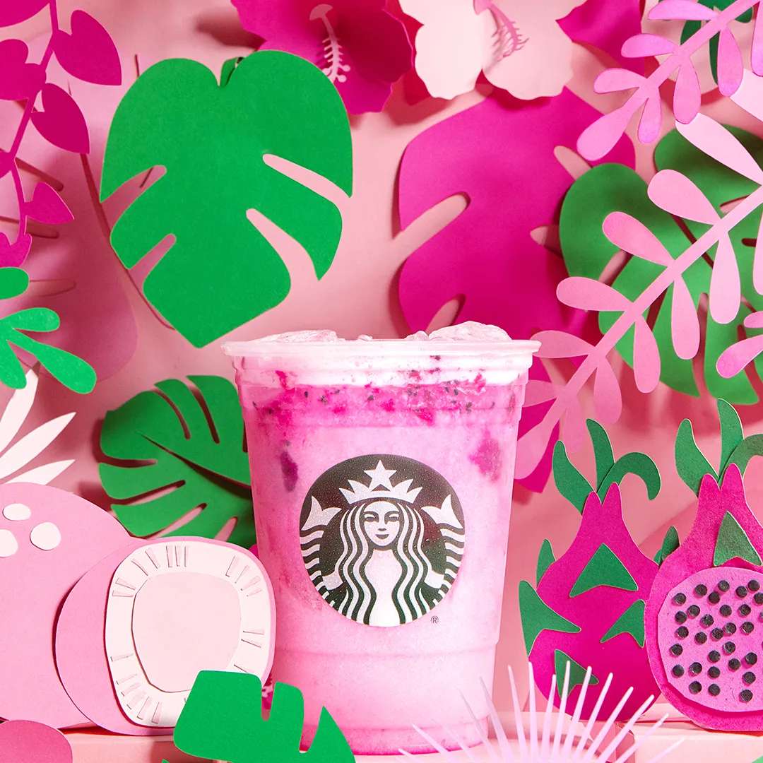 Starbucks Brings Back Fan-Favorite Frappuccinos Debuts New Pink Dragon Drink
