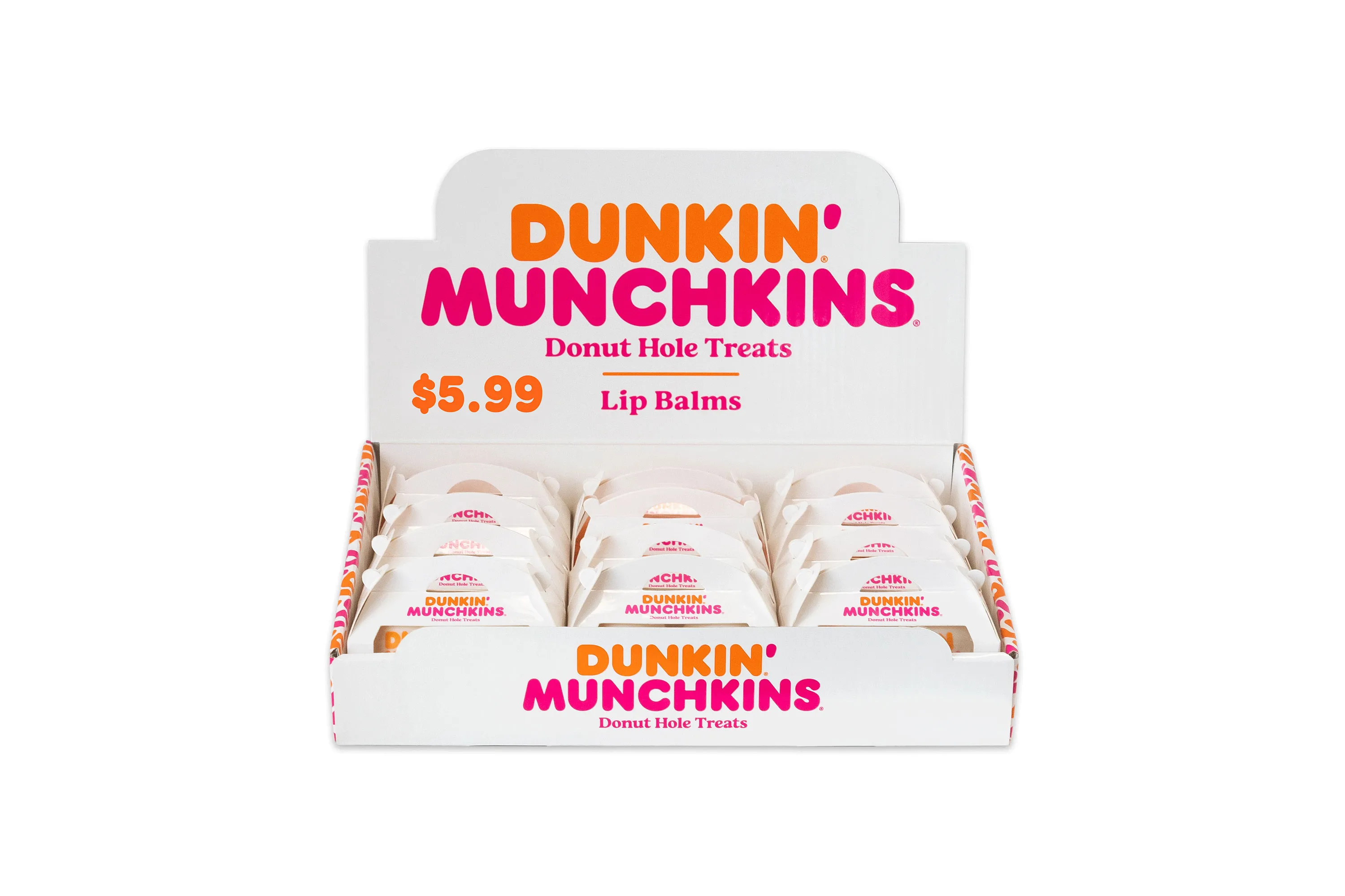 Dunkin Munchkins Donut Hole Treats Lip Balm