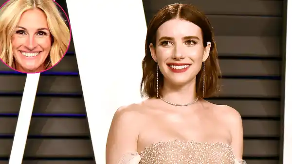 Emma Roberts Jokes Looks Like Aunt Julia Roberts Lot of Teeth