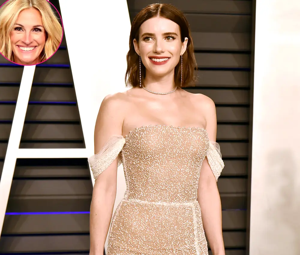 Emma Roberts Jokes Looks Like Aunt Julia Roberts Lot of Teeth