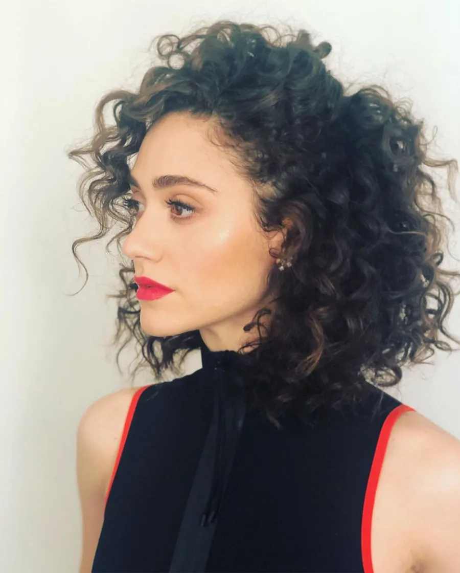Curly Hair Girls Rejoice! Emmy Rossum Shows Off Her #TextureBomb