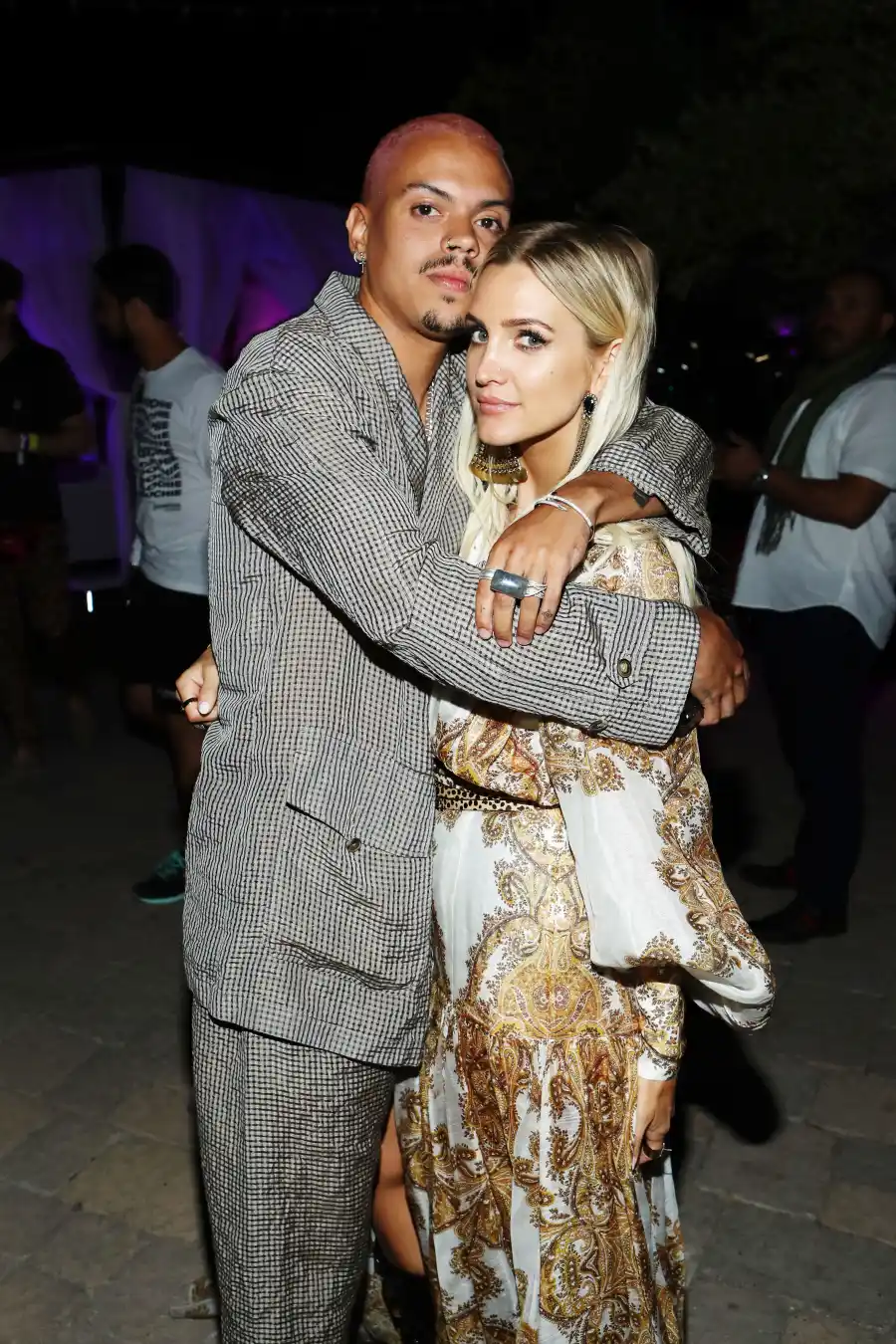 Evan Ross and Ashlee Simpson Coachella 2019