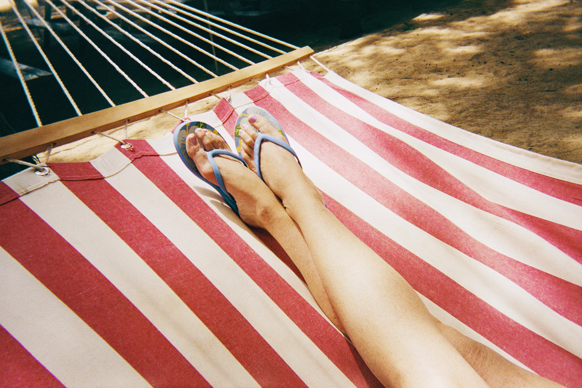 Flip Flops on Hammock