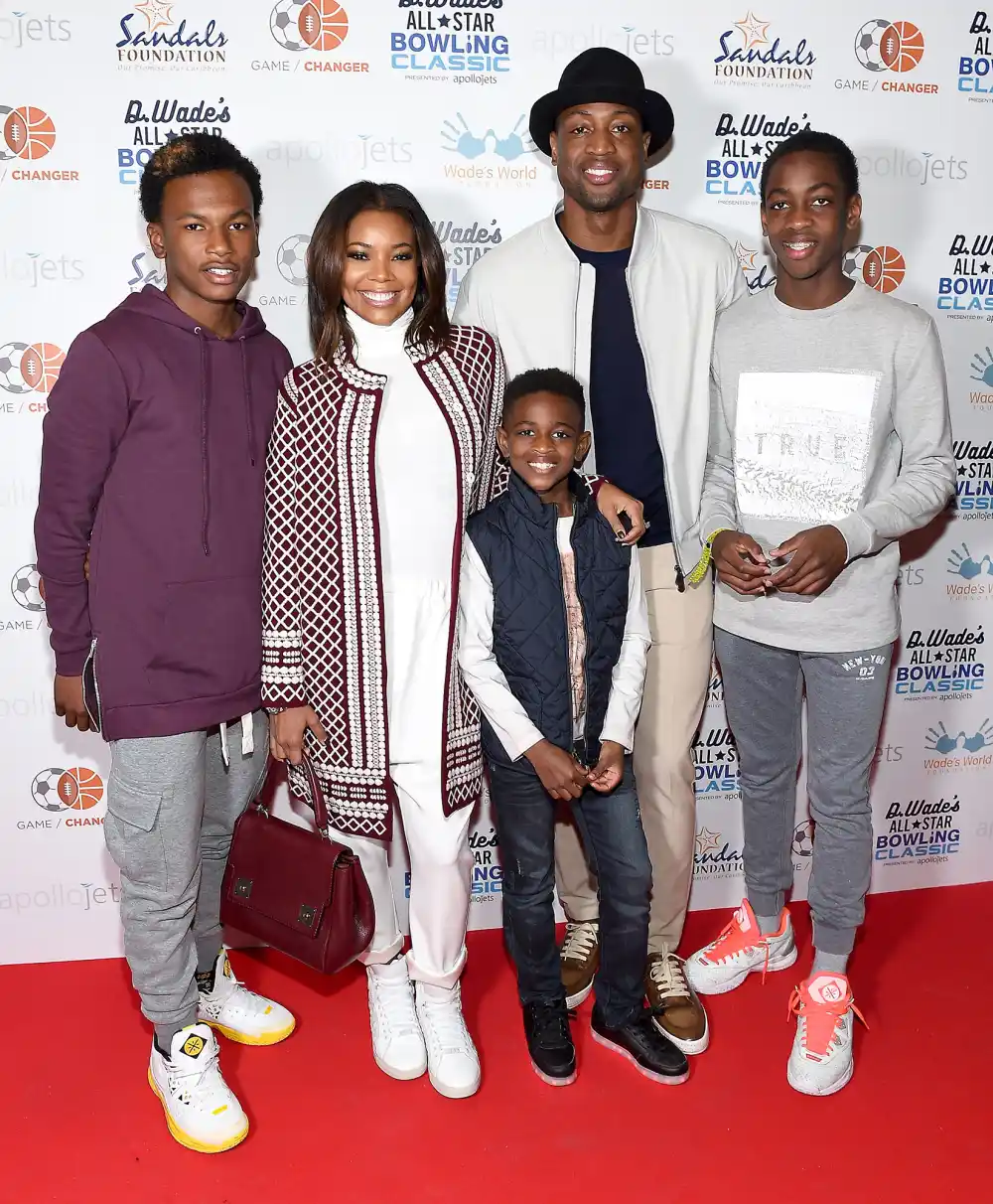 Gabrielle Union Pride Parade Dwyane Wade Zion