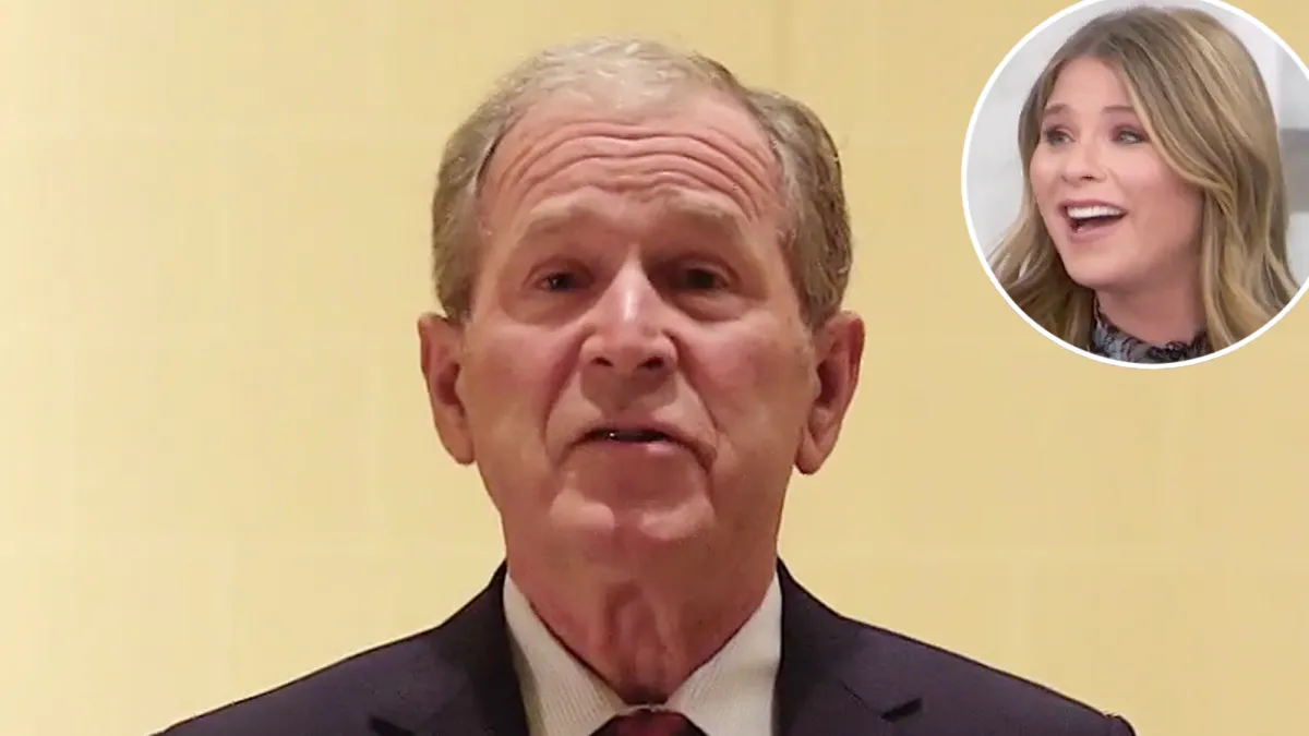 George W. and Laura Bush Wish Daughter Jenna Bush Hager Good Luck on Her 1st Day Cohosting Today’s 4th Hour