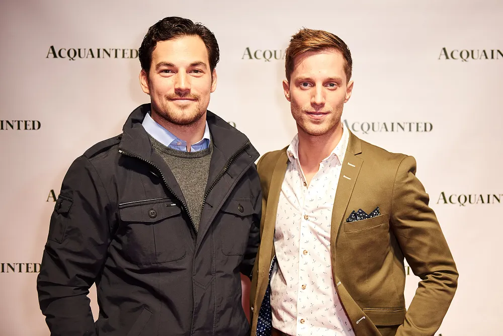 Giacomo Gianniotti and Jonathan Keltz