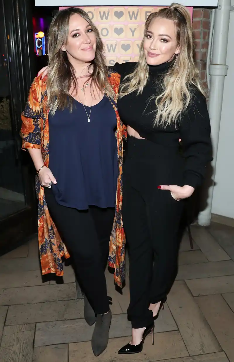 Haylie Duff and Hilary’s Daughters Close in Age