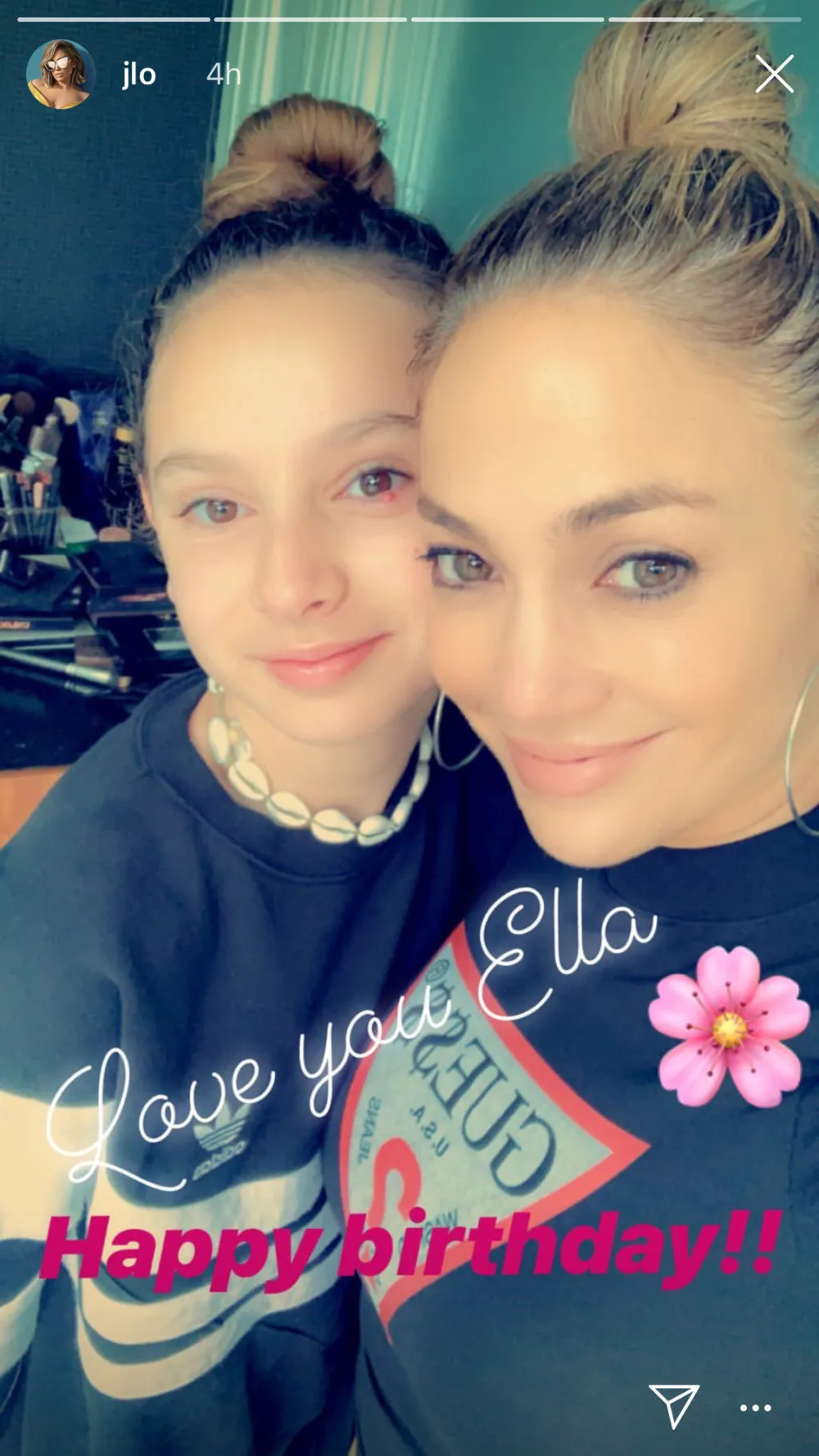 Jennifer Lopez and Alex Rodriguez&rsquo;s Daughter Natasha Duet on Bon Jovi Song