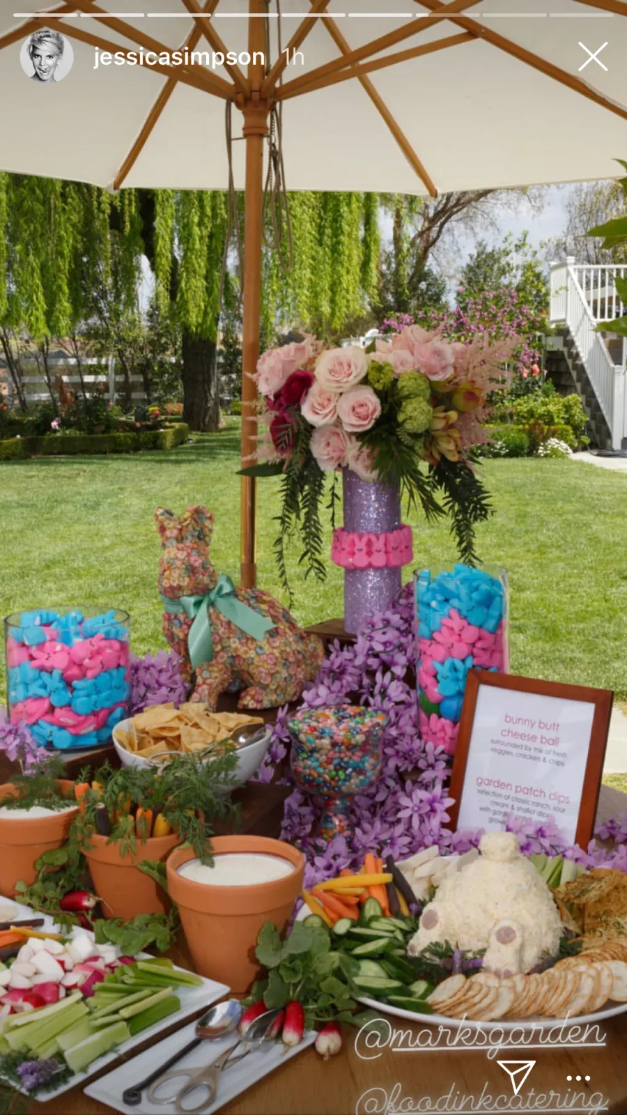 Jessica Simpson Cradles New Baby Birdie in Easter Family Photo