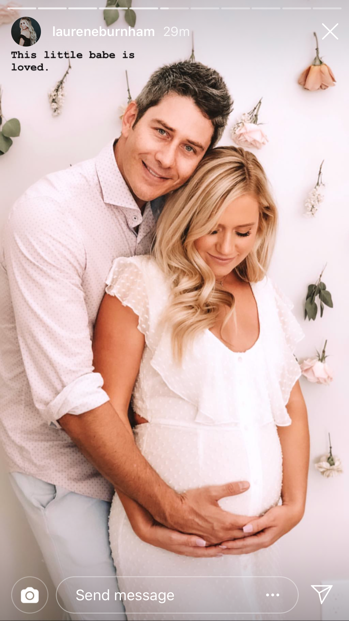 Arie Luyendyk Jr., Lauren Burnham Celebrate Baby Shower, Complete With Ultrasound Machine
