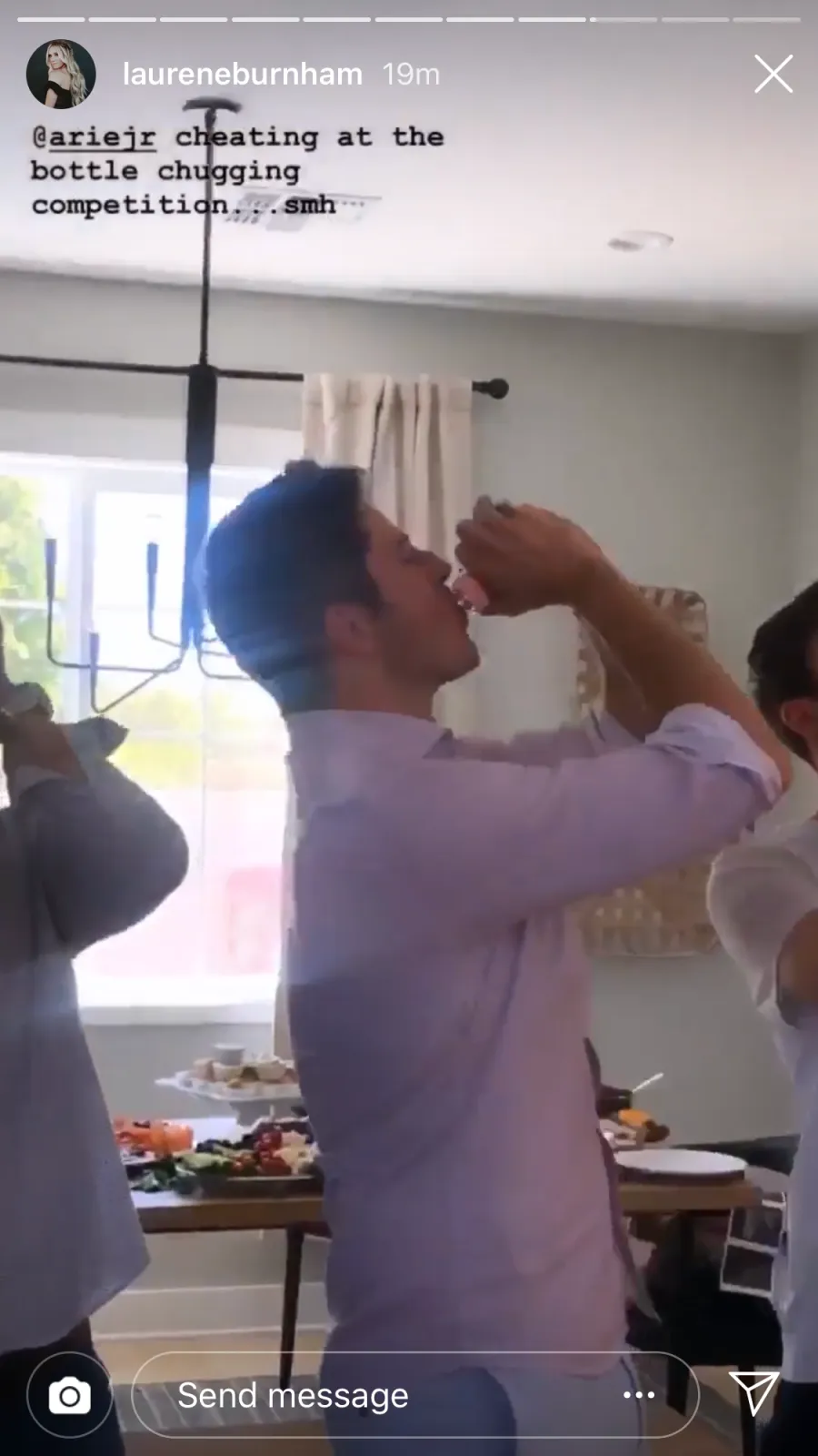 Arie Luyendyk Jr., Lauren Burnham Celebrate Baby Shower, Complete With Ultrasound Machine