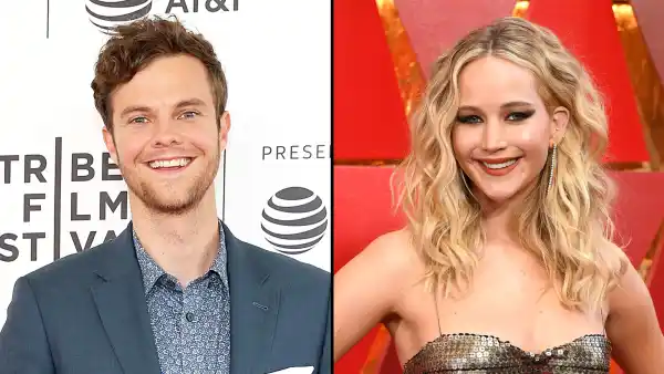 Jack Quaid and Jennifer Lawrence Hunger Games