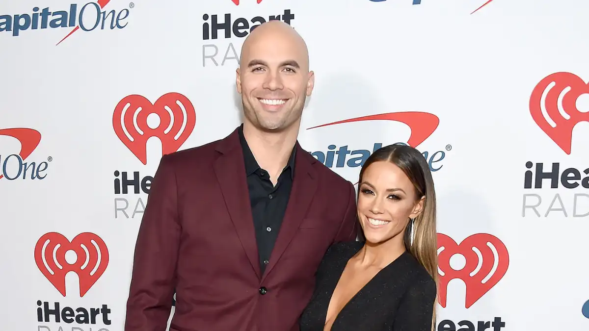Jana Kramer and Mike Caussin Show Off Muscles in Matching Bathing Suits