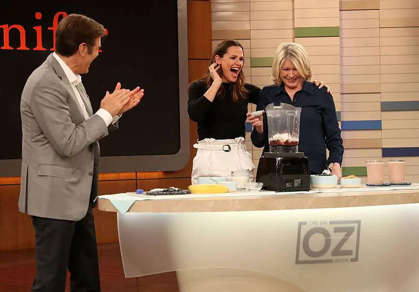 Jennifer Garner Dr Oz Martha Stewart