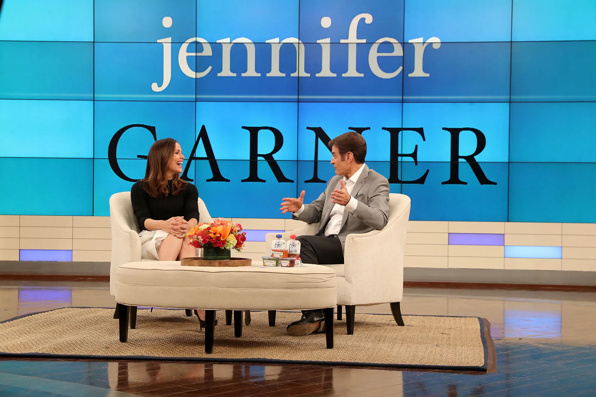 Dr. Oz and Jennifer Garner