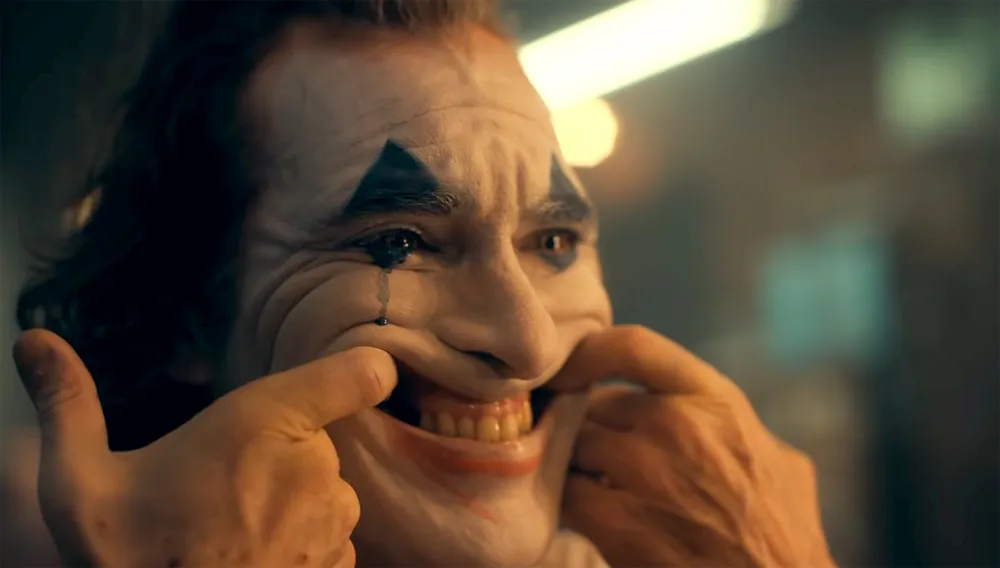 Joaquin Phoenix as the Joker