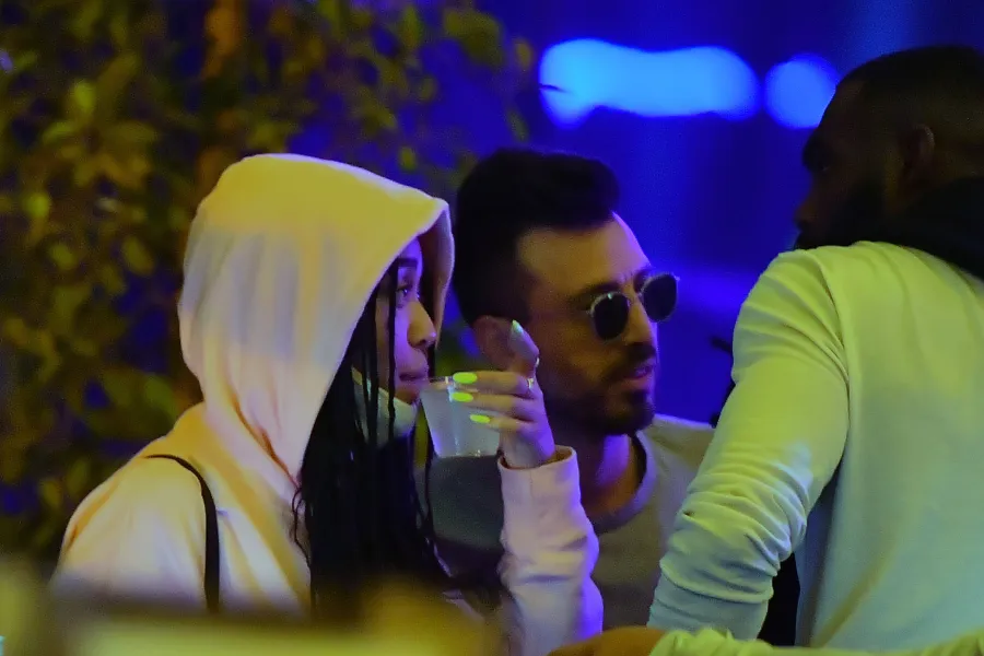 Jordyn Woods Cuddles Up Mystery Man Coachella