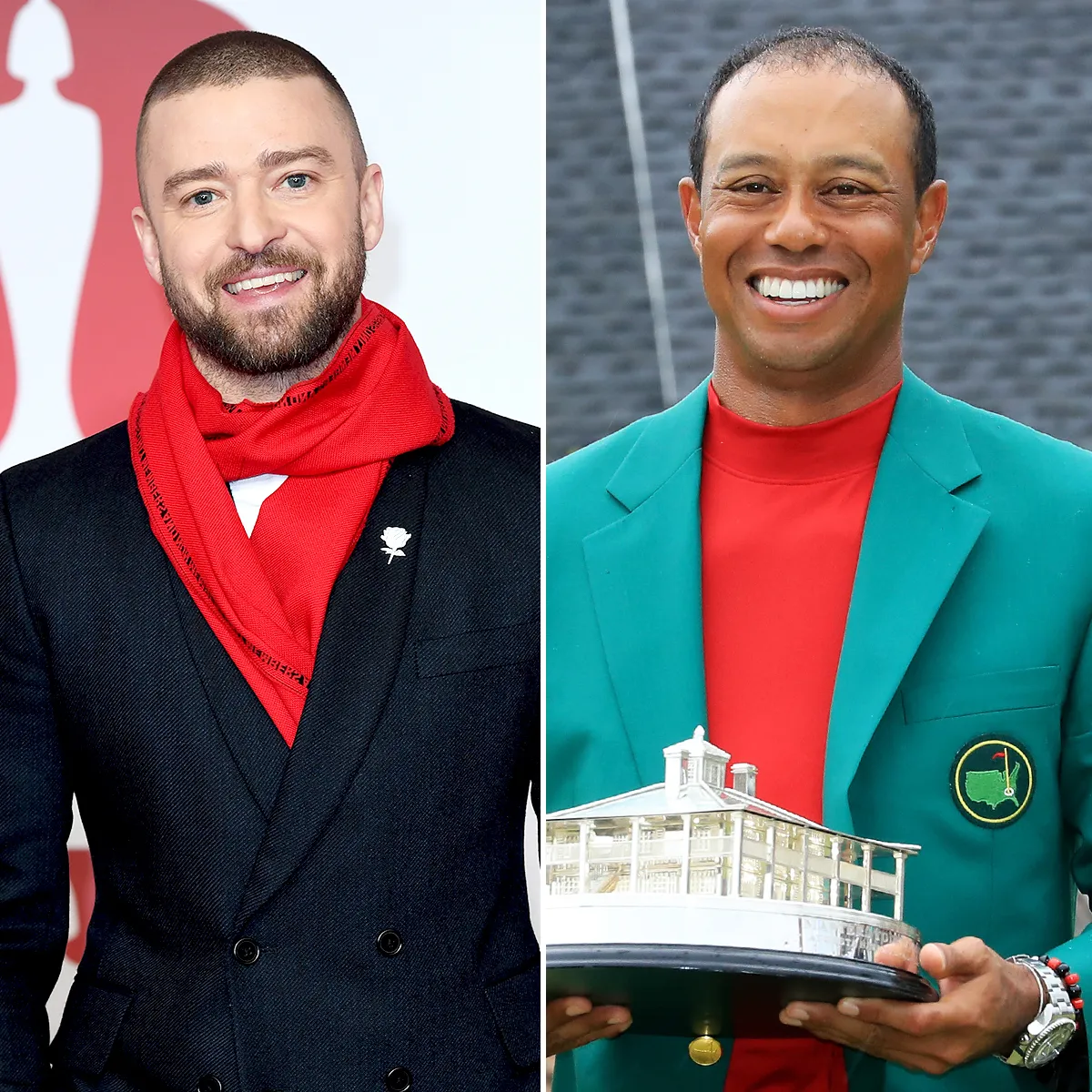 Justin Timberlake Tiger Wood Bonded Over Kids