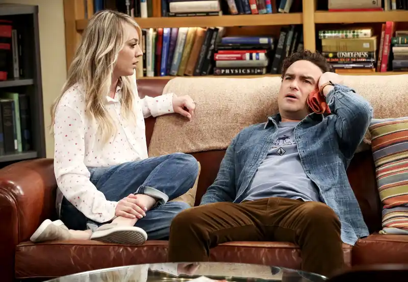 Kaley Cuoco and Johnny Galecki Big Bang Theory After Breakup