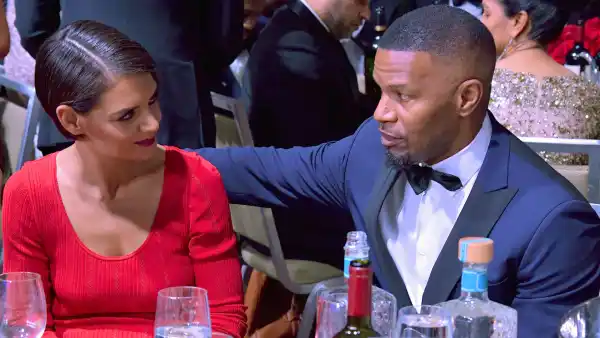 Katie Holmes and Jamie Foxx