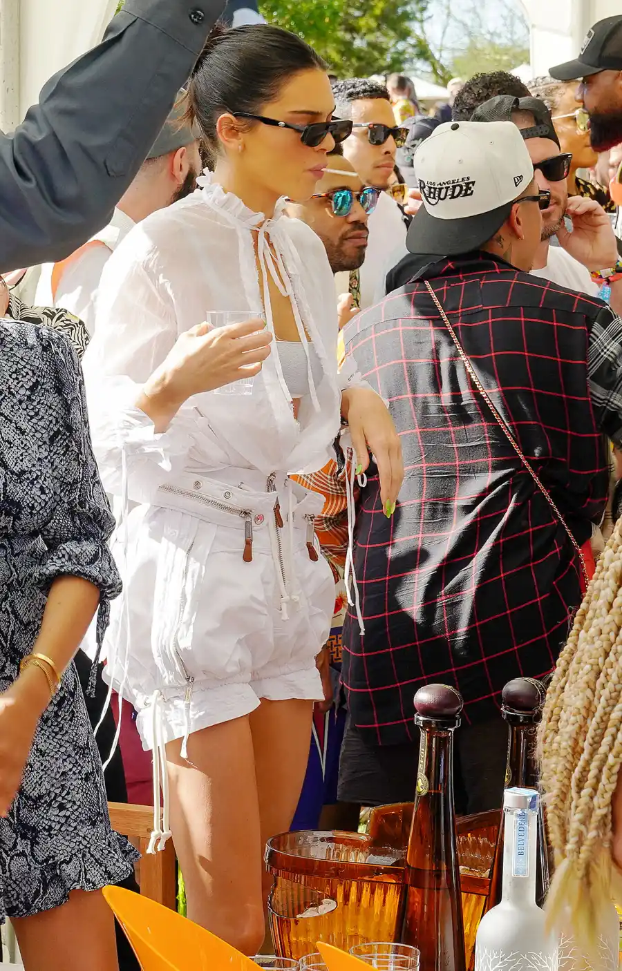 Kendall Jenner Bootsy Bellows Pool Party Coachella