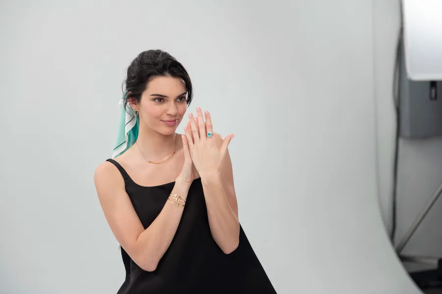 Kendall Jenner Tiffany & Co. Spring Campaign Diamonds