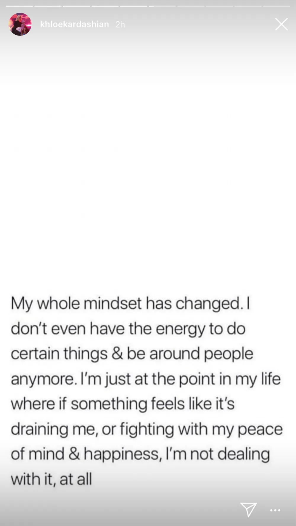 Khloe Kardashian Mindset Changed After Cheating Scandal