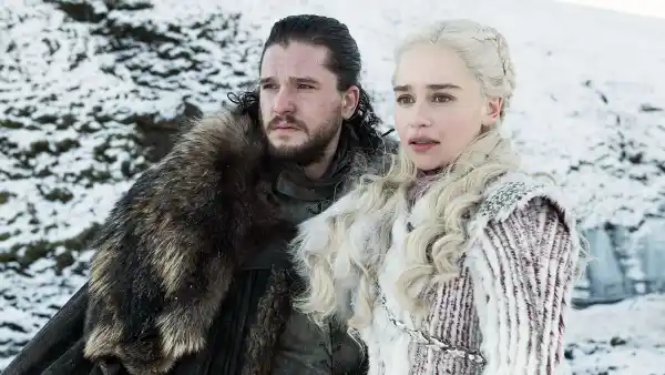 Game of Thrones Season 8 Premiere Kit Harington Jon Snow Emilia Clarke Daenerys Targaryen