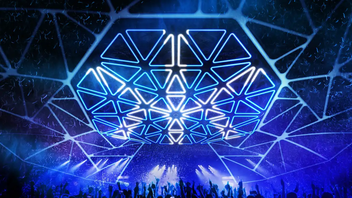 Las Vegas Hakkasan Nightclub Light Installation