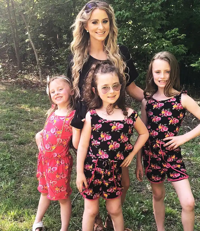 Leah Messer Corey Simms Jeremy Calvert Celeb Exes Who Are Crushing Coparenting