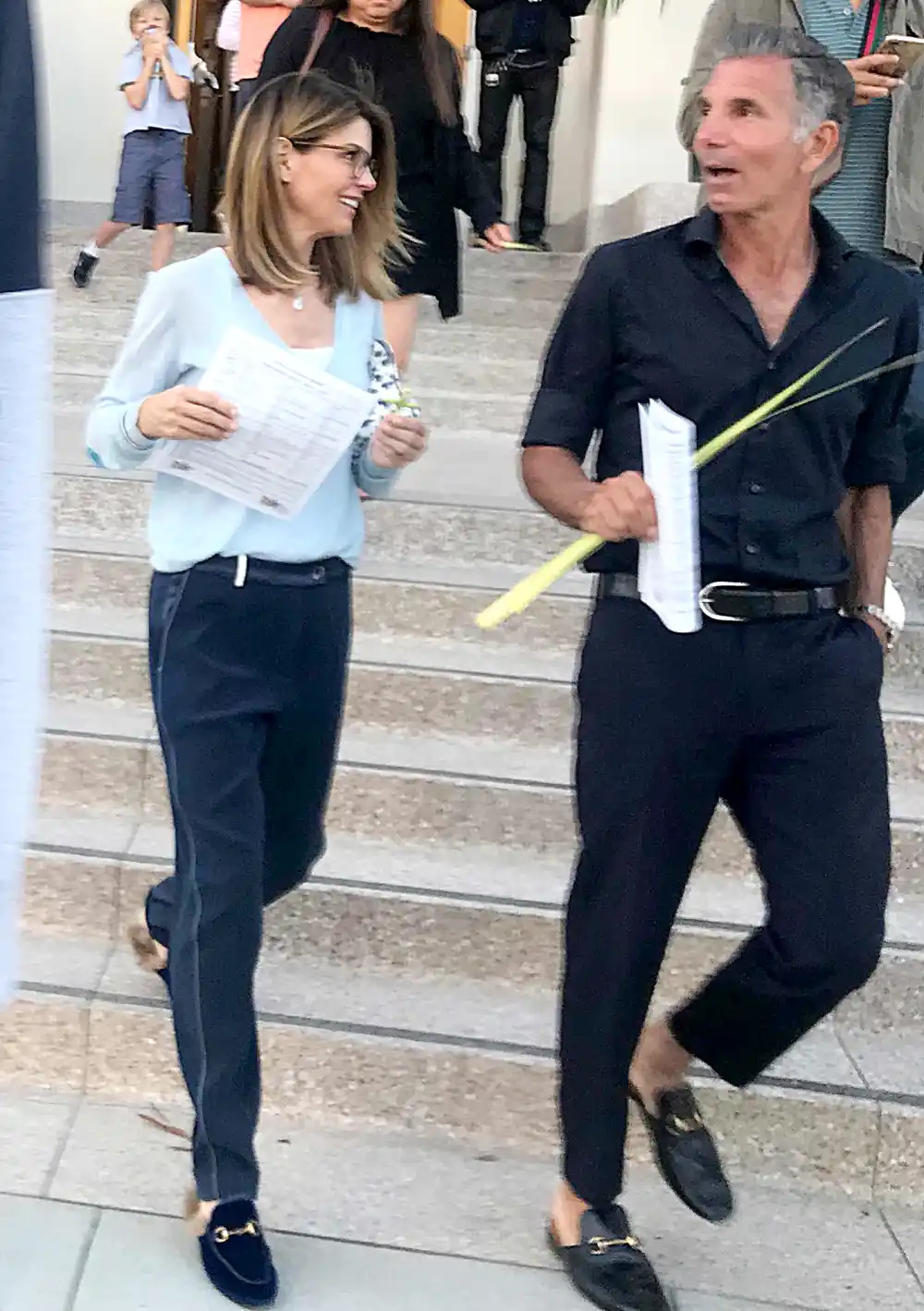 Lori-Loughlin,-Husband-Mossimo-Giannulli-Lead-Church-Procession