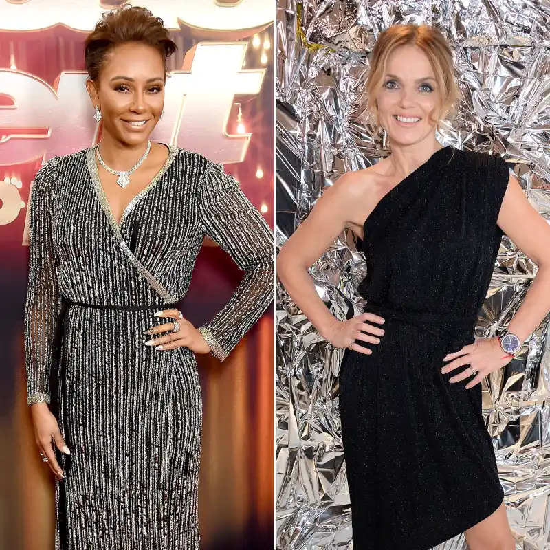 Mel B and Geri Halliwell
