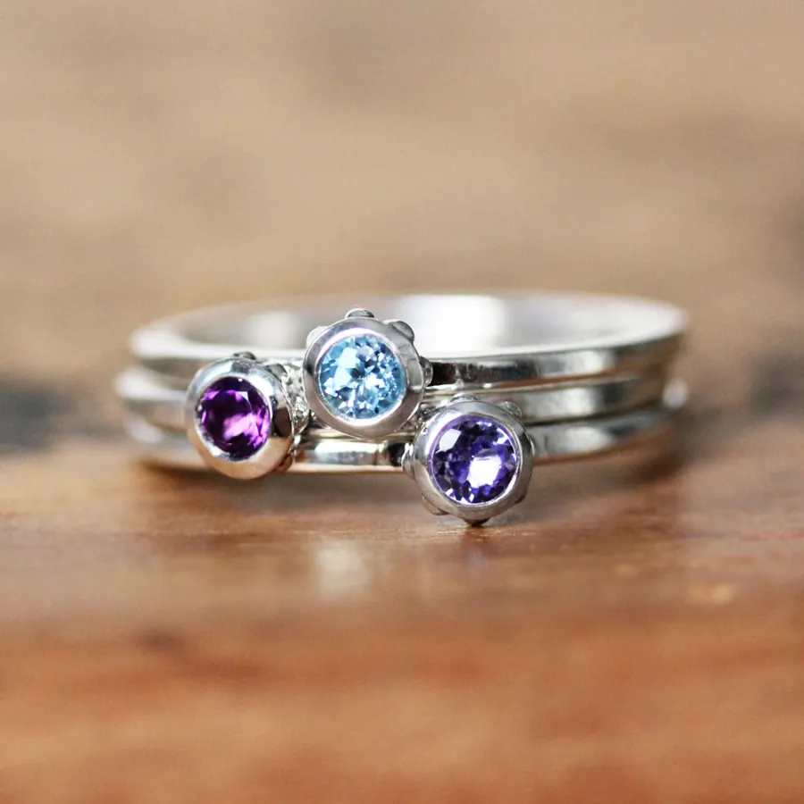 Metalicious-Birthstone-Stacking-Rings