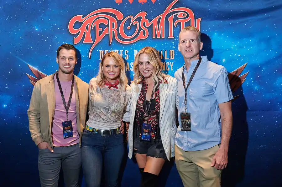 Miranda Lambert and Brendan McLoughlin Aerosmith Vegas