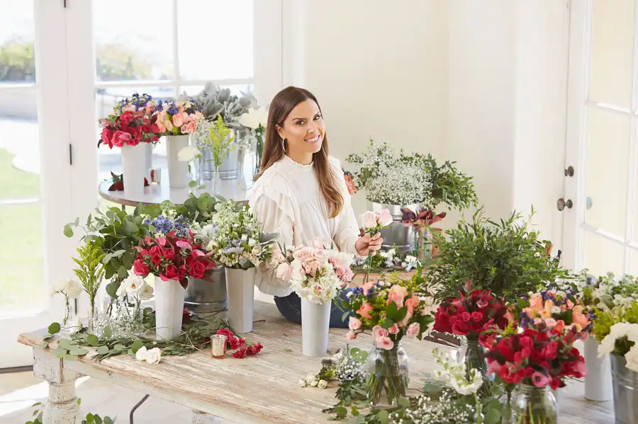 Monique Lhuillier and Bouqs