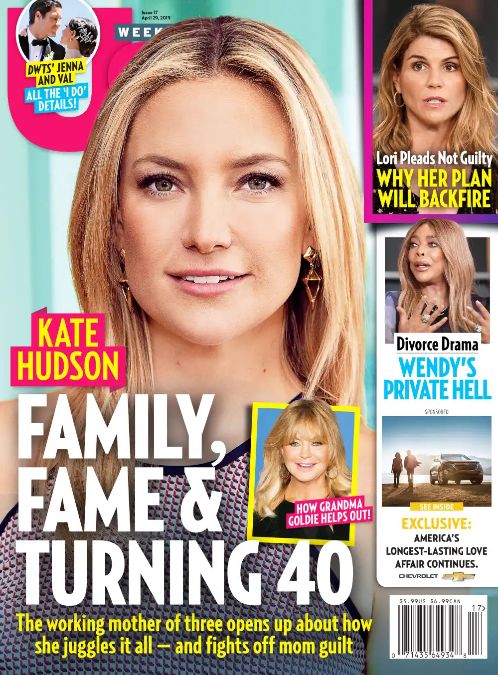Luxury Handbag Shopping Cover Kate Hudson 1719