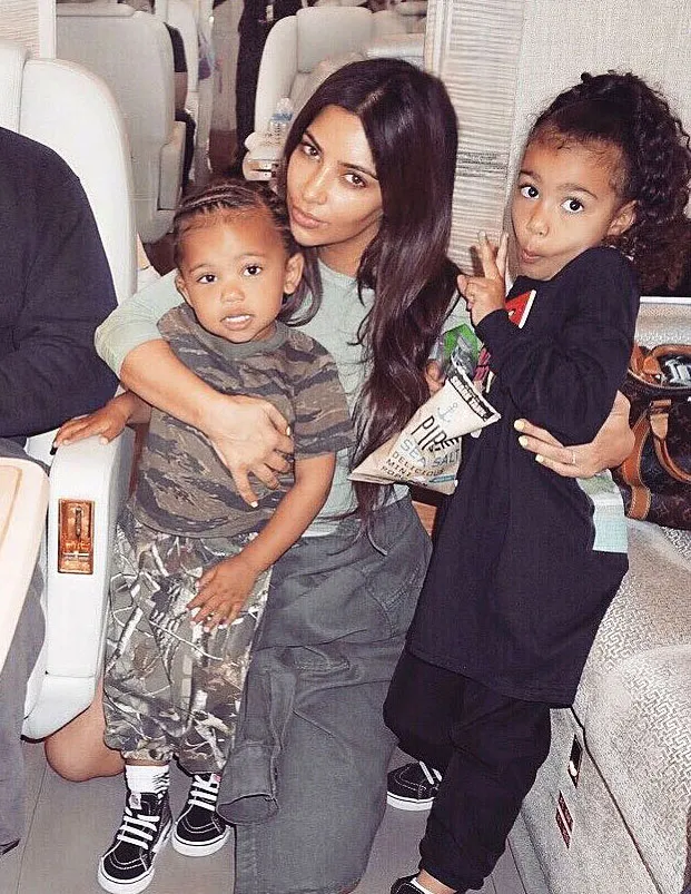 North and Saint West Faked Kim Kardashian’s Death For April Fool’s Day
