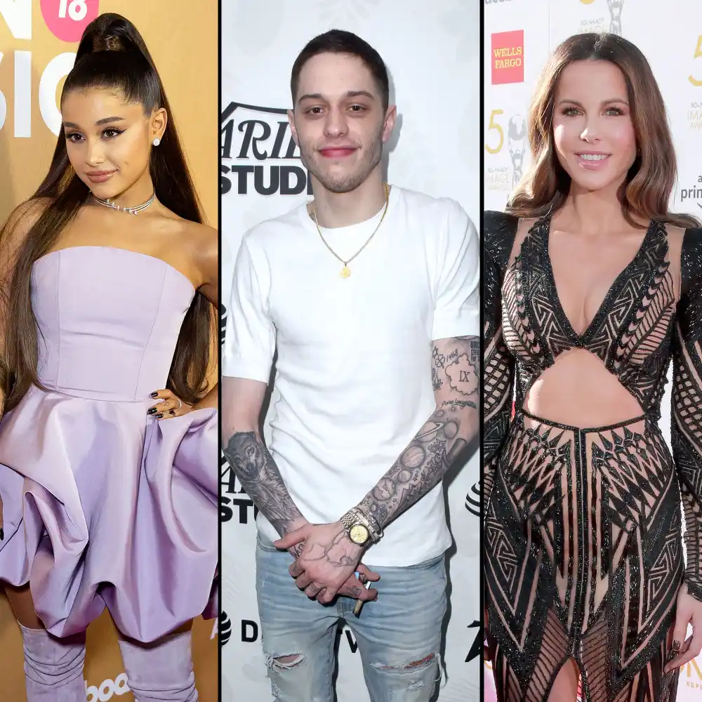 Pete Davidson and Ariana Grande and Kate Beckinsale Walkout Comedy Club