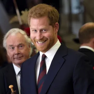 Prince Harry Attends Curry Lunch With Veterans, Says He's 'Very Excited' to Meet Baby Sussex