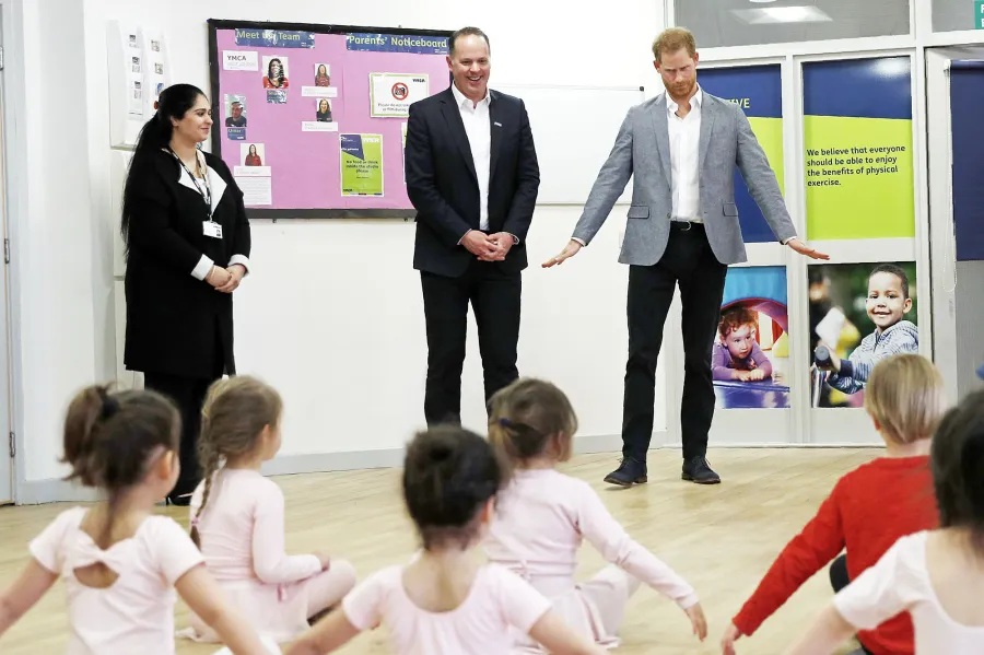 Prince Harry Ballet Class