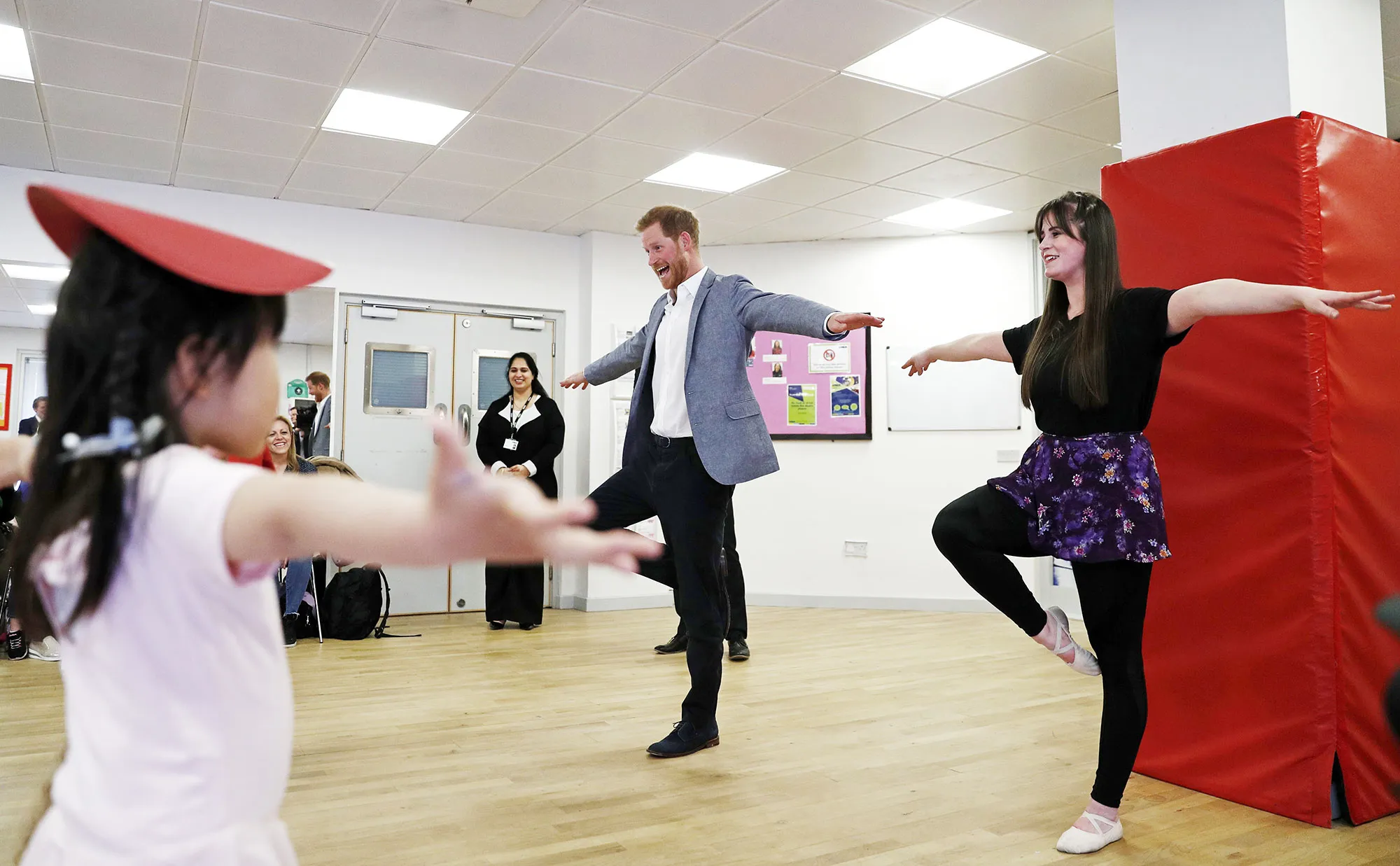 Prince Harry Ballet Class