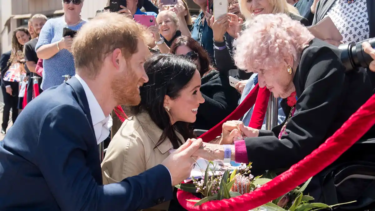 Prince Harry’s Biggest Fan Daphne Dunne Dies at 99, Days After He and Duchess Meghan Sent Her a Birthday Letter