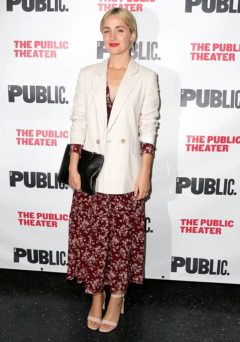 Rose Byrne Flower Dress Can’t Think About Having More Children