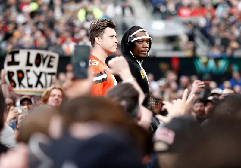 Saturday Night Live's Colin Jost and Michael Che Make WWE Debut