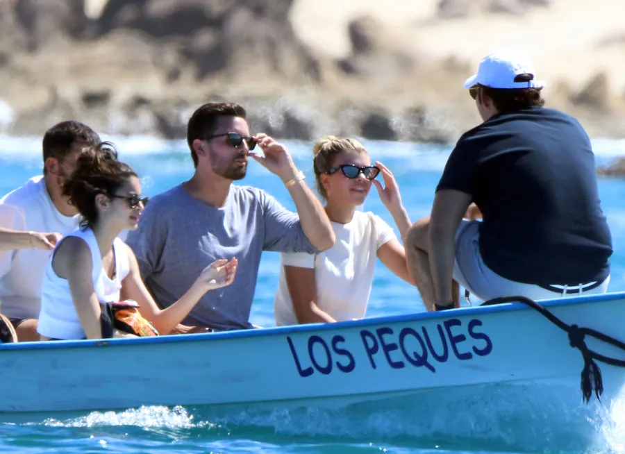 Scott Disick Sofia Richie vacation in Mexico