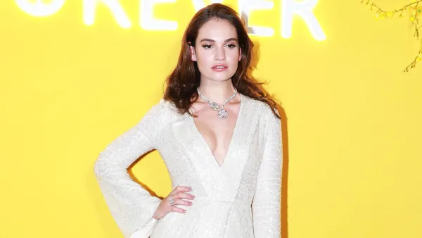 See Birthday Girl Lily James¹ Most Stylish Red Carpet Moments