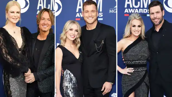 Nicole Kidman, Keith Urban, Cassie Randolph, Colton Underwood, Carrie Underwood and Mike Fisher Smoking Hot Couples Style at the ACMs
